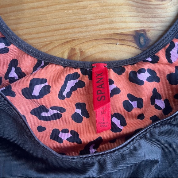 SPANX Chocolate Brown Shaping Tank Top Slimplicity - Picture 2 of 3